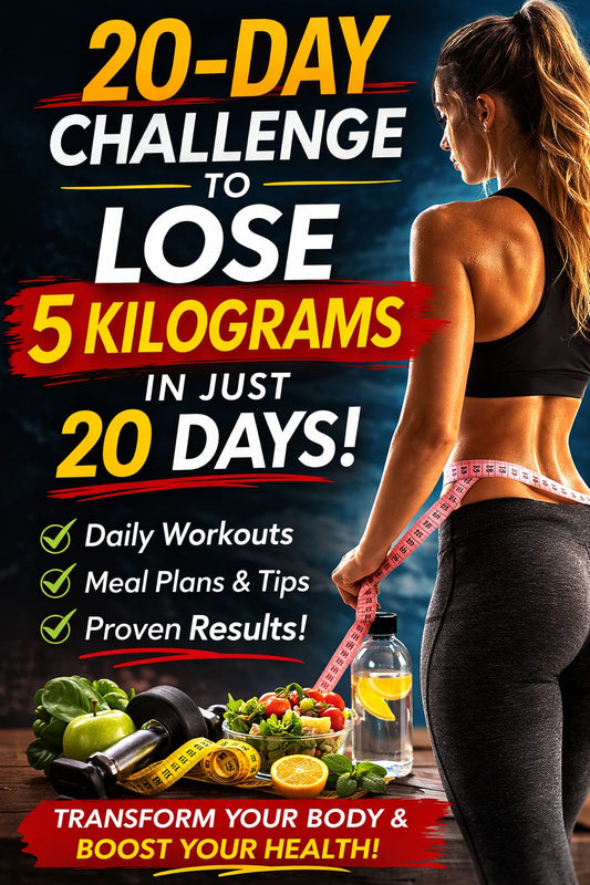 20 Day Challenge to Lose 5 Kilograms